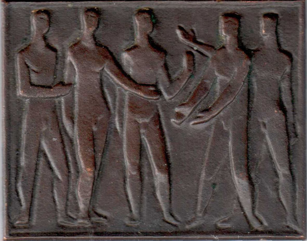 Jahresmedaille des Jahres 1963 der B. H. Mayer's Hof-Kunstprägeanstalt Pforzheim