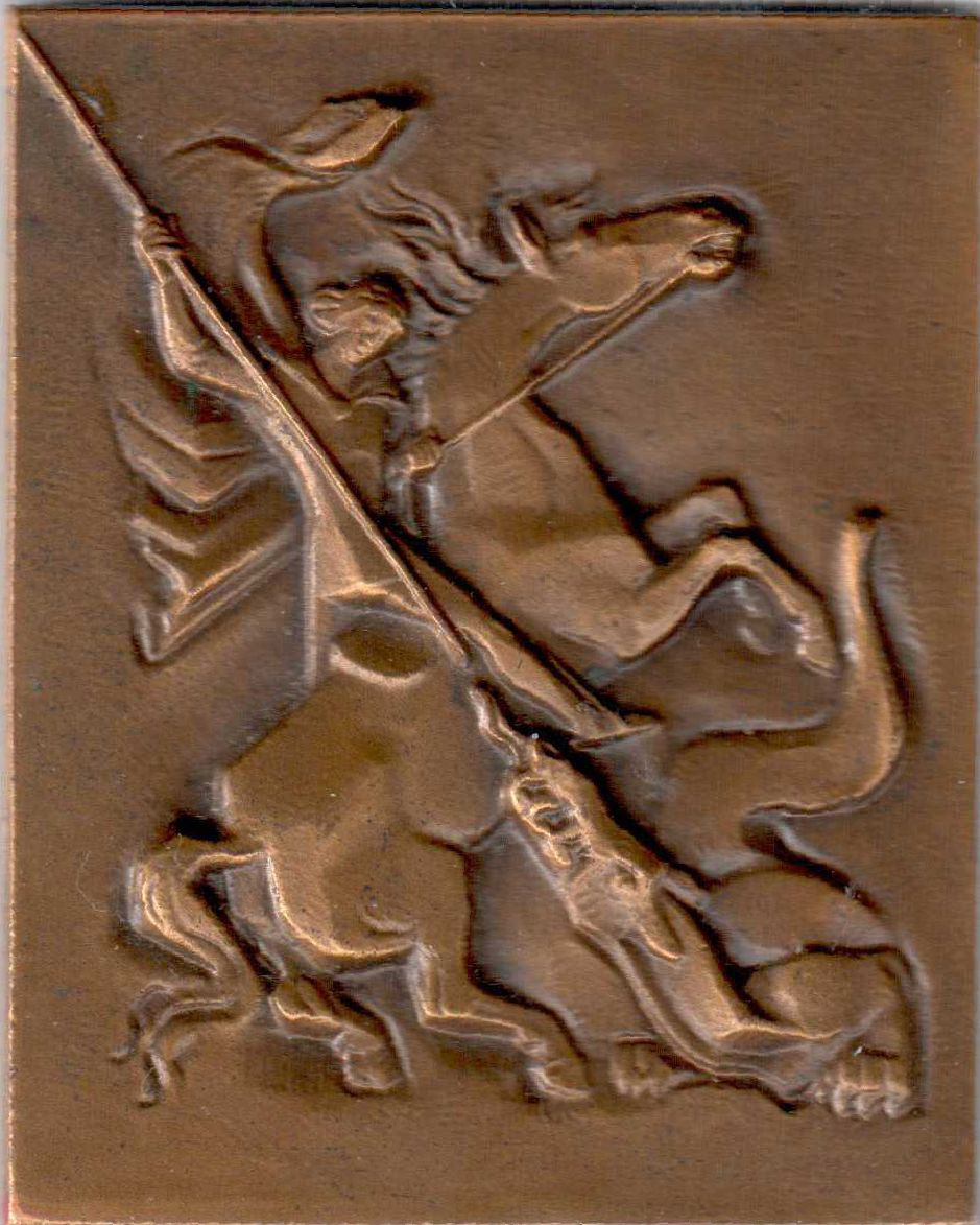 Jahresmedaille des Jahres 1968 der B. H. Mayer's Hof-Kunstprägeanstalt Pforzheim