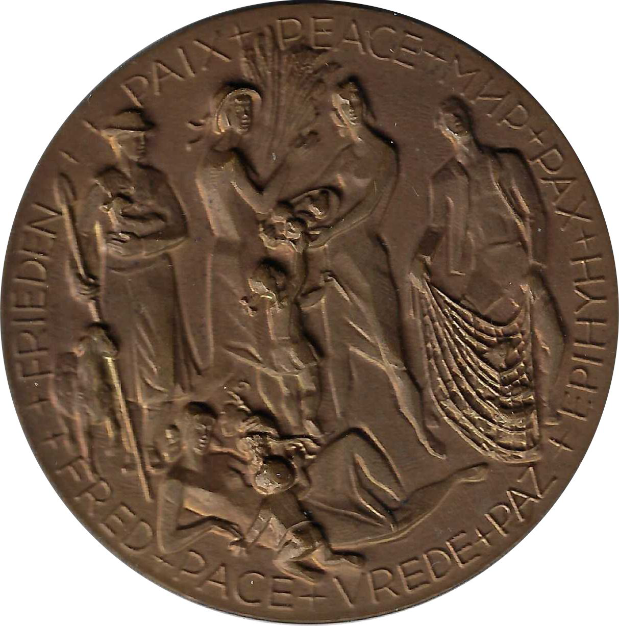 Jahresmedaille des Jahres 1969 der B. H. Mayer's Hof-Kunstprägeanstalt Pforzheim