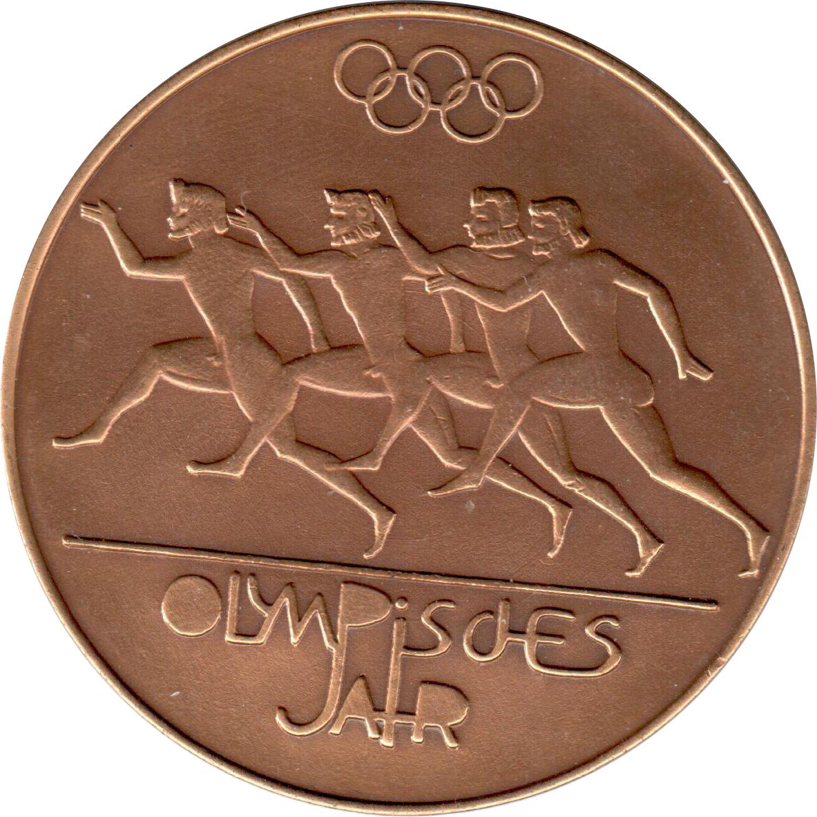 Jahresmedaille des Jahres 1972 der B. H. Mayer's Hof-Kunstprägeanstalt Pforzheim