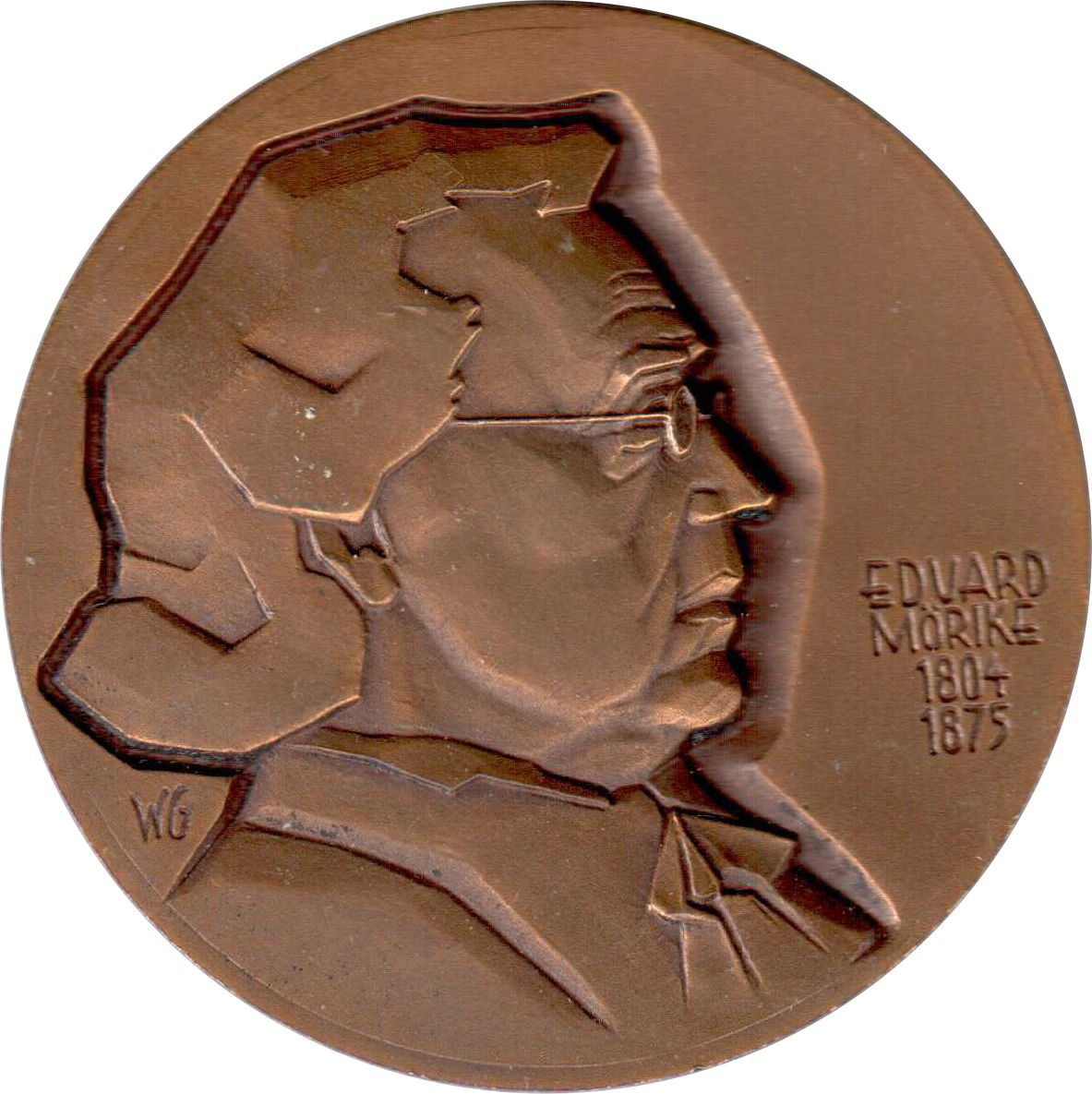 Jahresmedaille des Jahres 1975 der B. H. Mayer's Hof-Kunstprägeanstalt Pforzheim
