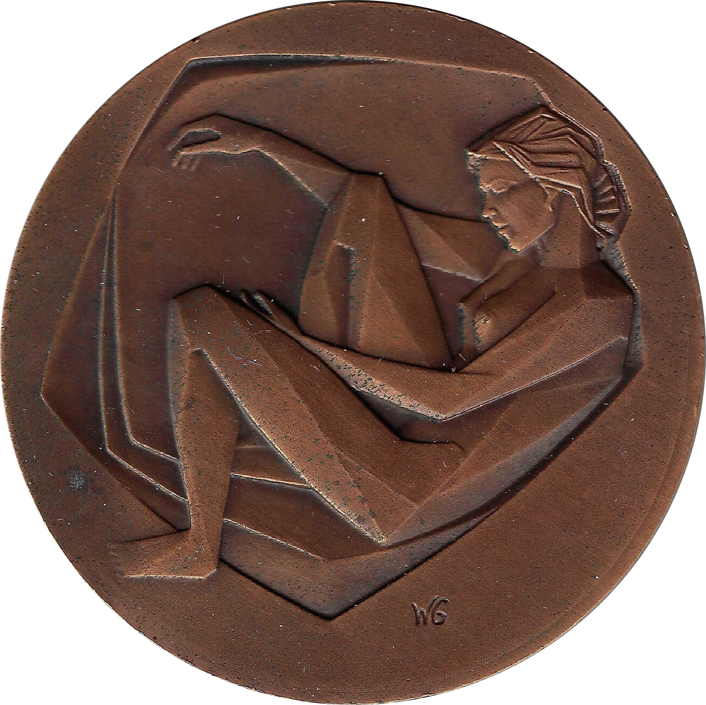 Jahresmedaille des Jahres 1978 der B. H. Mayer's Hof-Kunstprägeanstalt Pforzheim