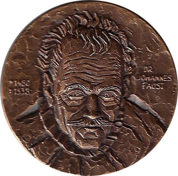 Jahresmedaille des Jahres 1980 der B. H. Mayer's Hof-Kunstprägeanstalt Pforzheim