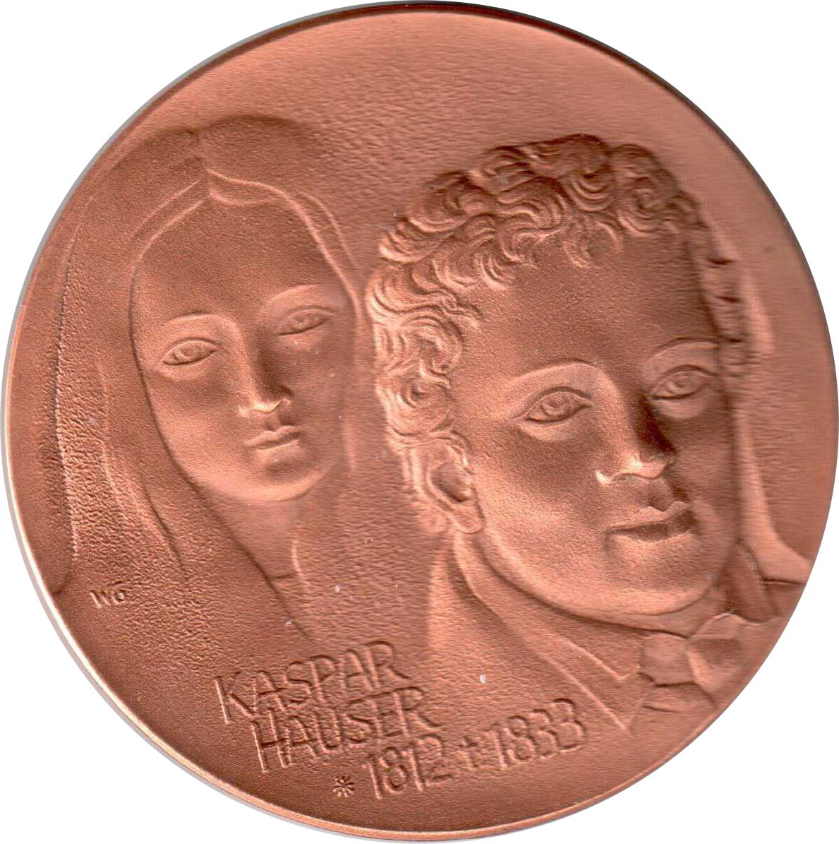 Jahresmedaille des Jahres 1983 der B. H. Mayer's Hof-Kunstprägeanstalt Pforzheim